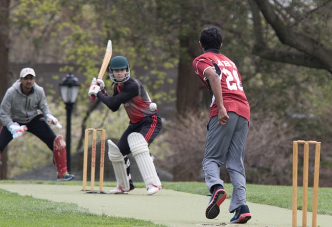 Cricket Saunters to Nine-wicket Victory over British Officers
