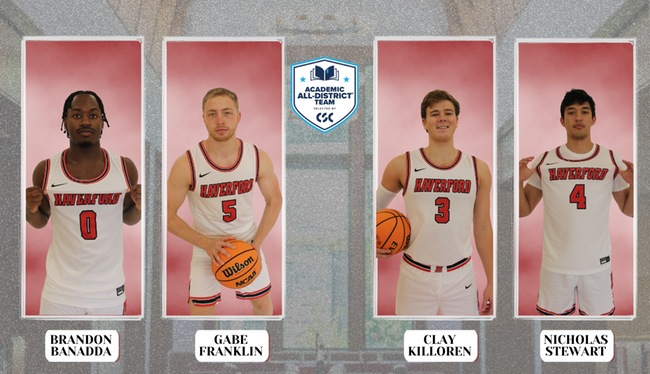 Men’s Basketball Nets Four on the CSC Academic All-District Team