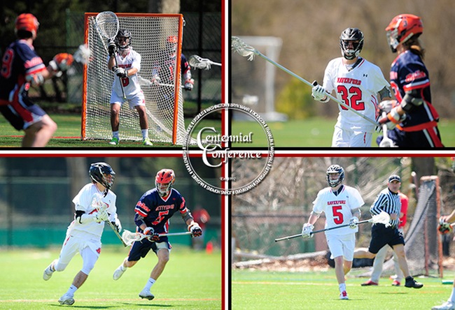 Men's Lacrosse Has Four Named All-Centennial Conference