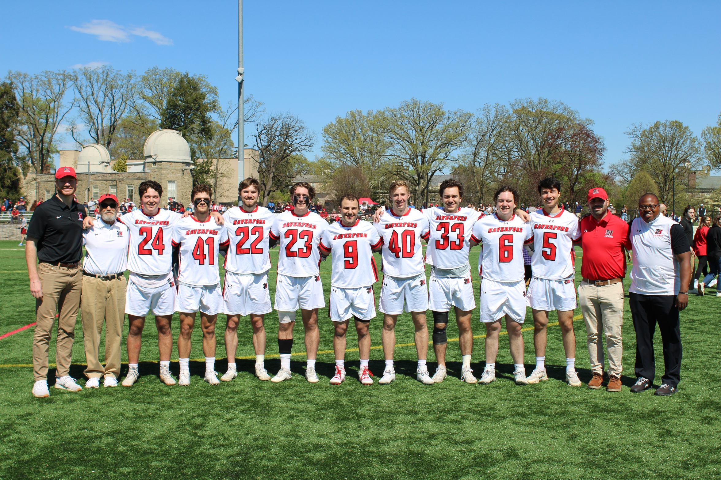 Men's Lacrosse Gives No. 7 Dickinson All It Can Handle in Senior Day Thriller, 12-11