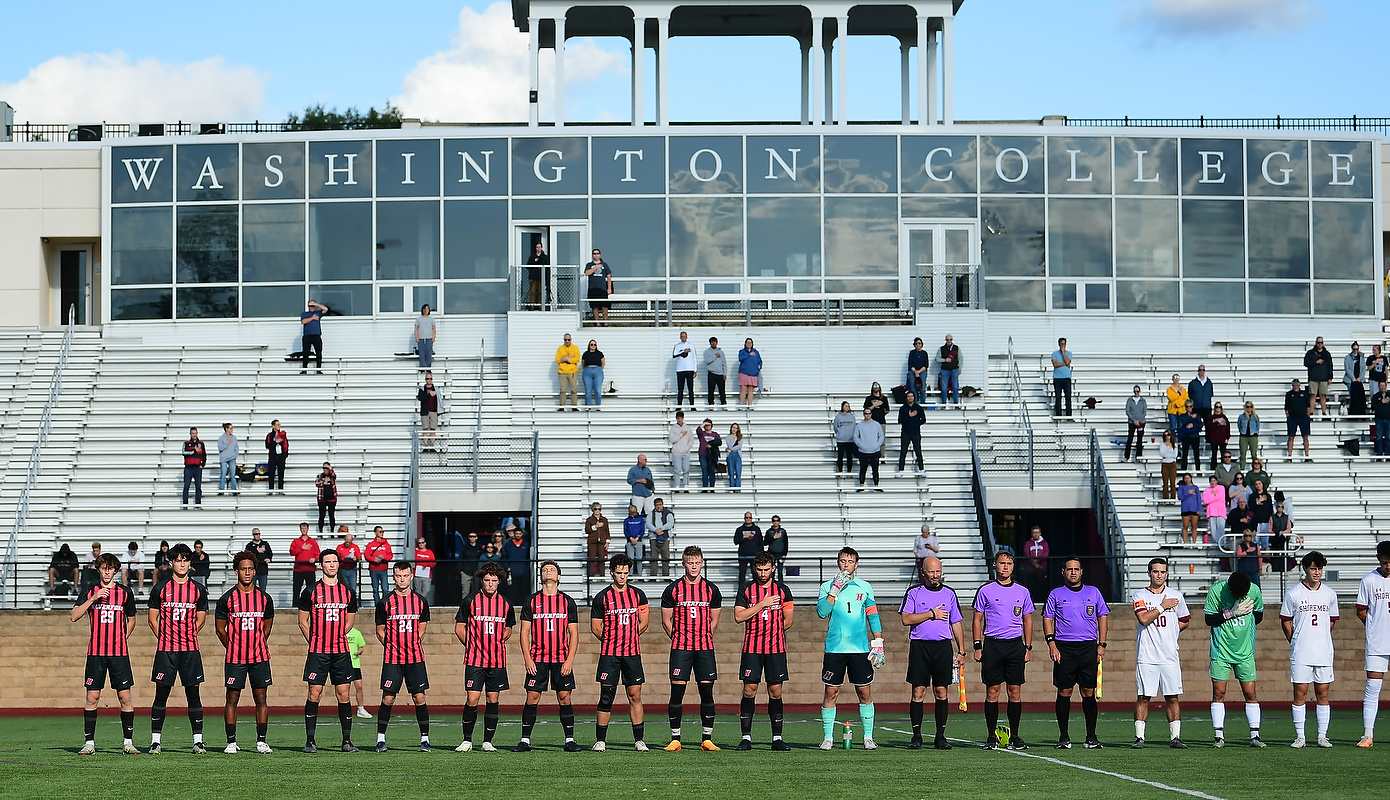 Men’s Soccer defeated by Washington College in Centennial Conference Battle