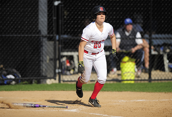 Softball Stays Unbeaten in Centennial with Sweep of Dickinson