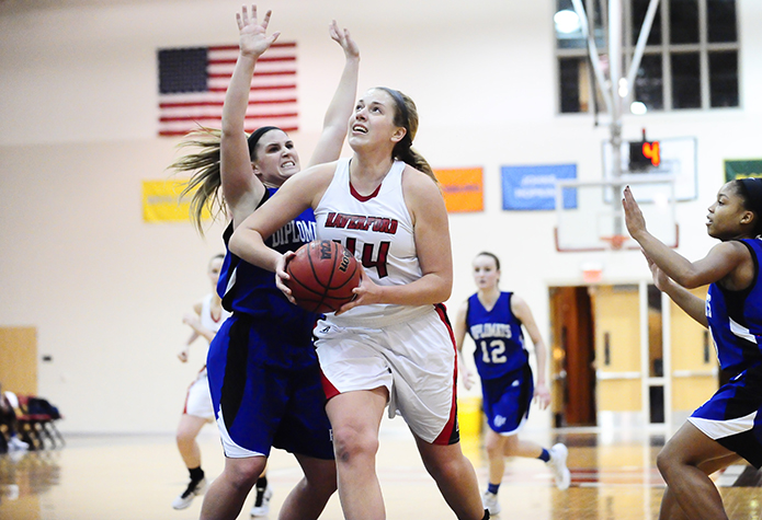Late Comeback Falls Short As Women's Basketball Is Upended By DeSales, 66-58