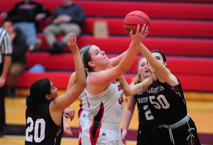 Women's Basketball Advances to Centennial Conference Championship Game