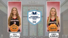 Flamini and Albright Named to CSC Academic All-District Team