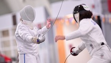 Women's Fencing Tests Mettle at Eric Sollée Invitational