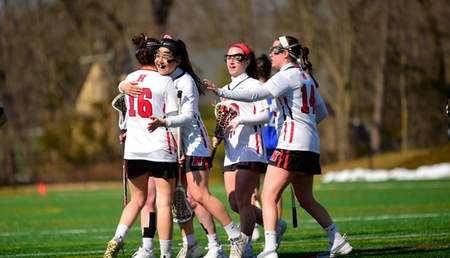 Women's Lacrosse Checks in at No. 20 in Latest IWLCA Coaches Poll