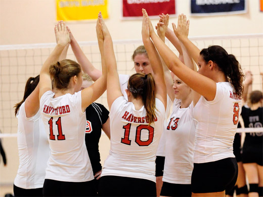 Women's volleyball swept in final day of the Brandeis Invitational