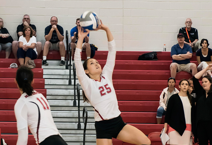 Volleyball Splits On Day One Of Haverford Invitational