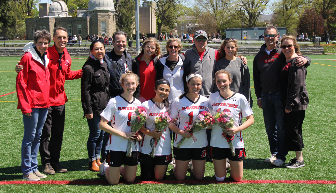 Women's Lacrosse Grabs Senior Day Victory over Swarthmore to Clinch Playoff Trip