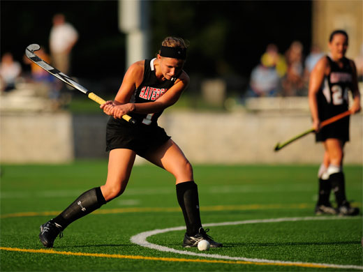 First-half advantage leads to field hockey win over Wesley