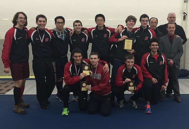 Men's Fencing Places Fourth at MACFA Championship