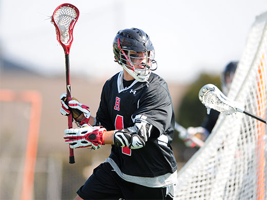 Men's LAX cruises to win over Knights