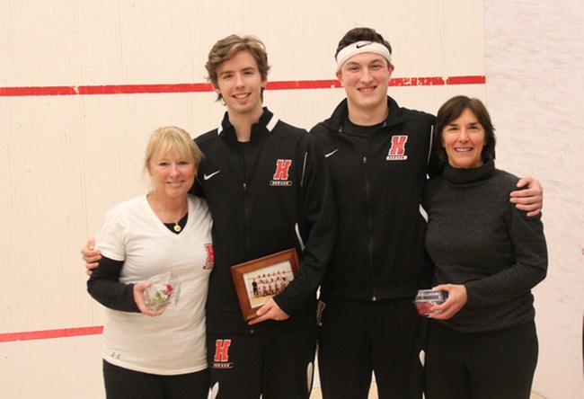 Men's Squash Celebrates Senior Day with Victory over Bucknell