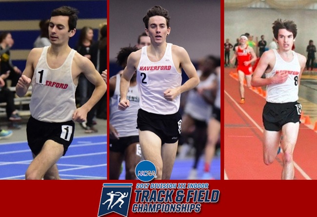 Three Fords Qualify for NCAA Men's Indoor Track & Field Championships
