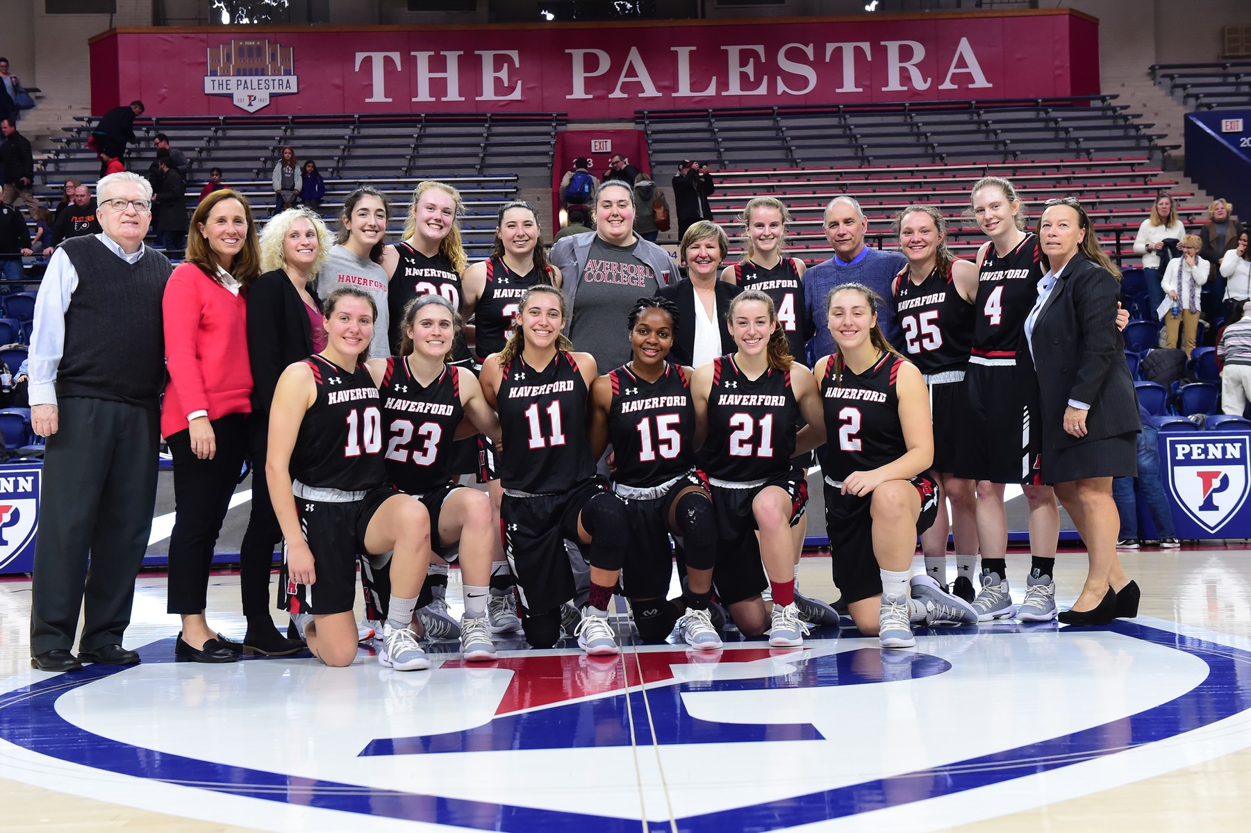 Women's Basketball Battles Penn at Historic Palestra