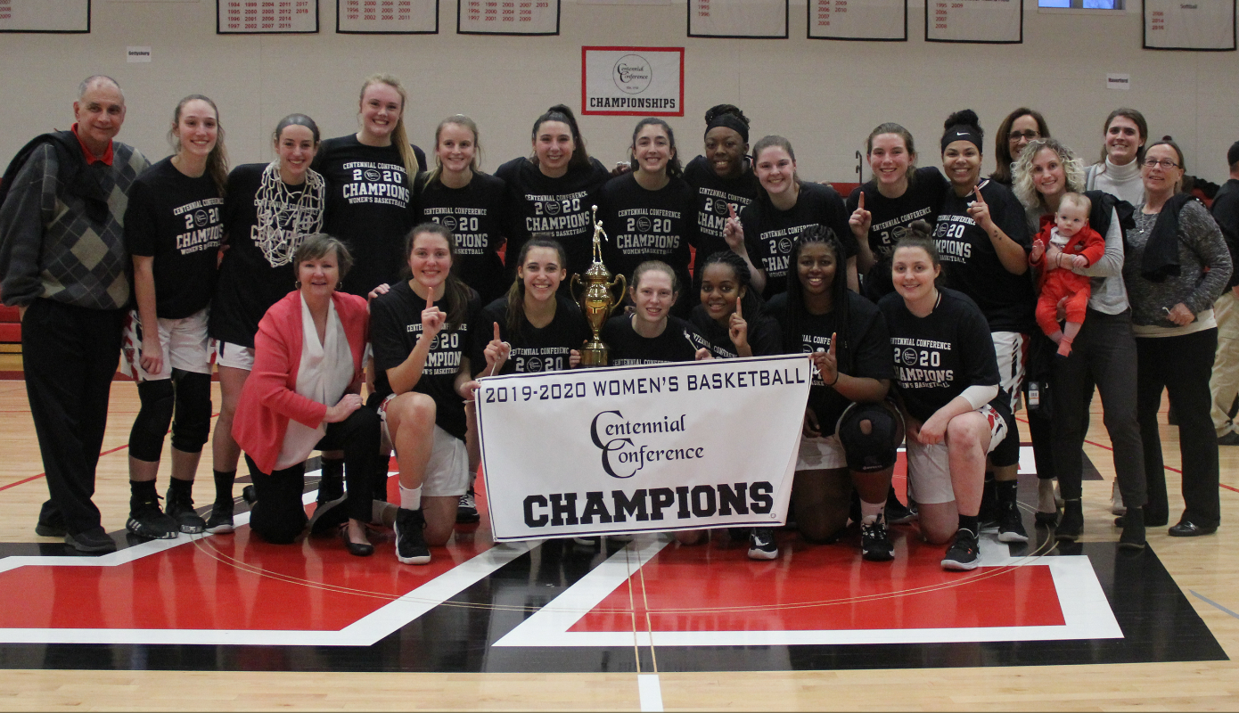 Back to Back Champs! Women's Basketball Surges Past Gettysburg for Centennial Crown