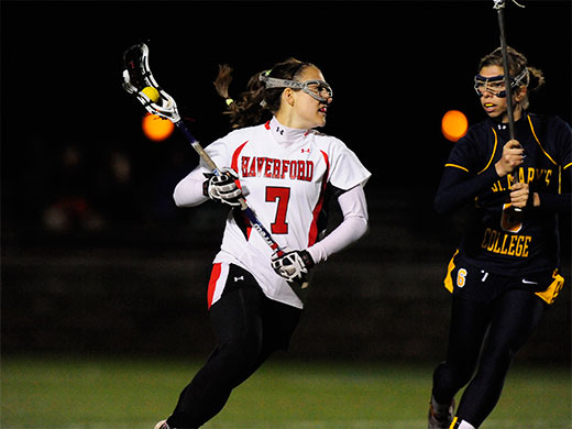 Women's lax seniors honored, Haverford falls to #7 Franklin & Marshall