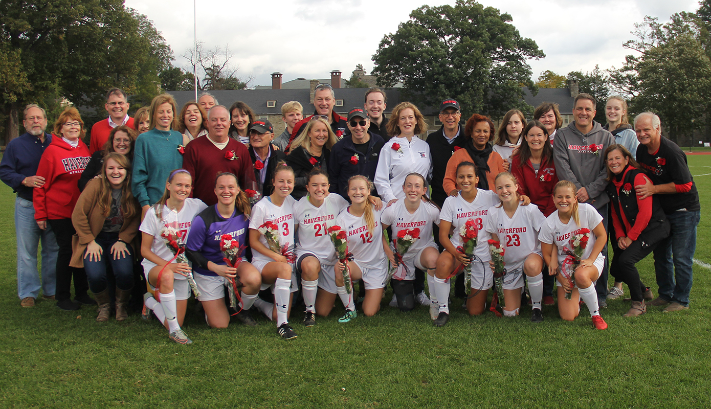 Women's Soccer Honors Seniors vs. Dickinson
