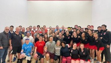 Squash Teams Kick Off 2023-24 Campaign With Visit from Alums
