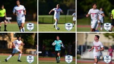 Six Honored as CSC Academic All-District Selections for Men's Soccer